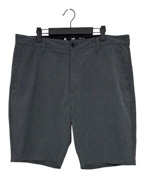 RVCA Dual Purpose Trunks Charcoal Gray Shorts Men’s 36